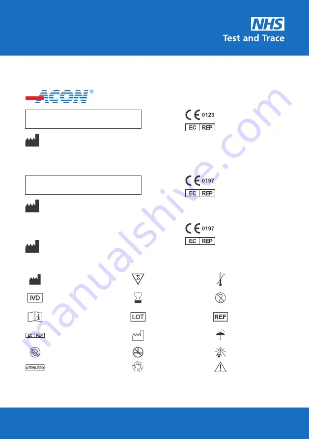 NHS ACON Flowflex SARS-CoV-2 Step-By-Step Manual Download Page 20