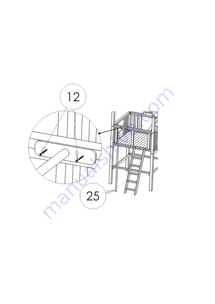 NI Climbing Frames Causeway 6ft Climbing Frame Скачать руководство пользователя страница 26