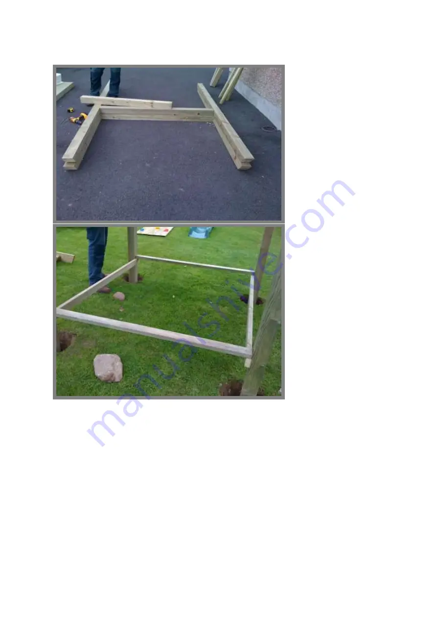 NI Climbing Frames Double Climbing Frame Скачать руководство пользователя страница 11