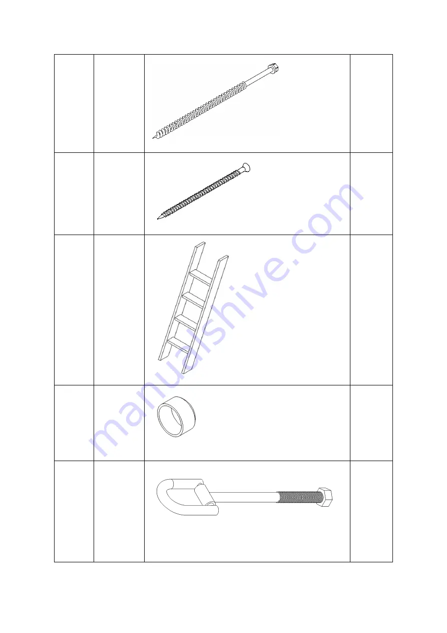 NI Climbing Frames Highlands Commercial Instruction Manual Download Page 5