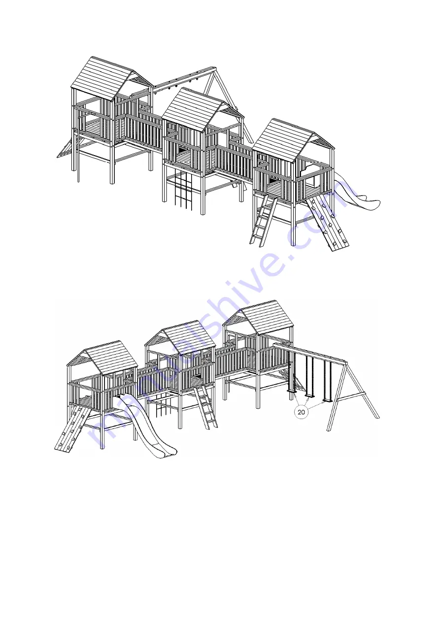 NI Climbing Frames Highlands Commercial Скачать руководство пользователя страница 42