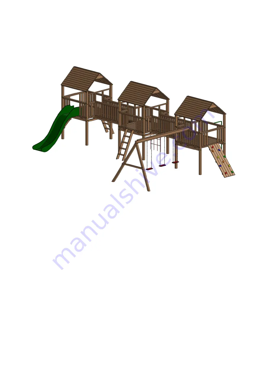 NI Climbing Frames Highlands Commercial Скачать руководство пользователя страница 44