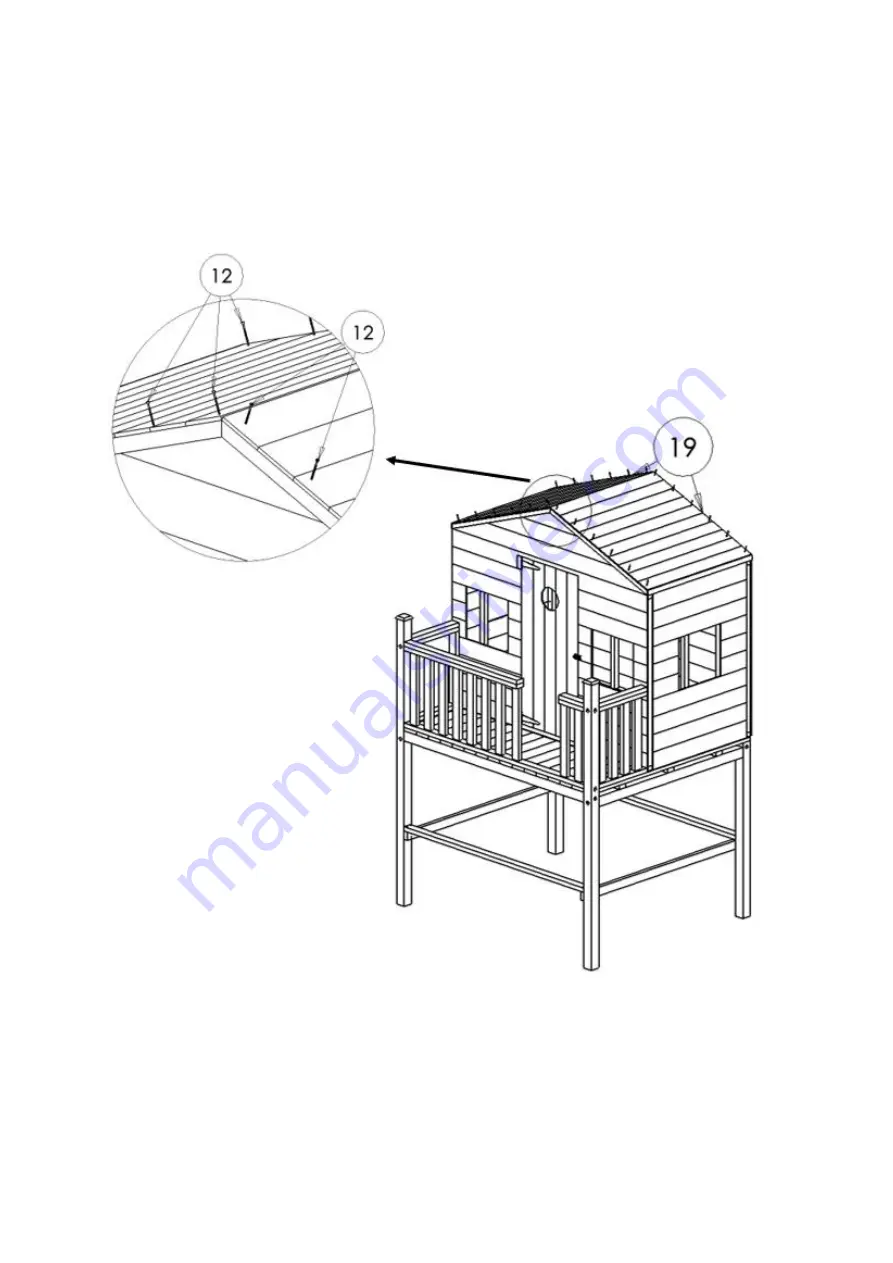 NI Climbing Frames Karlas Kingdom Instruction Manual Download Page 22