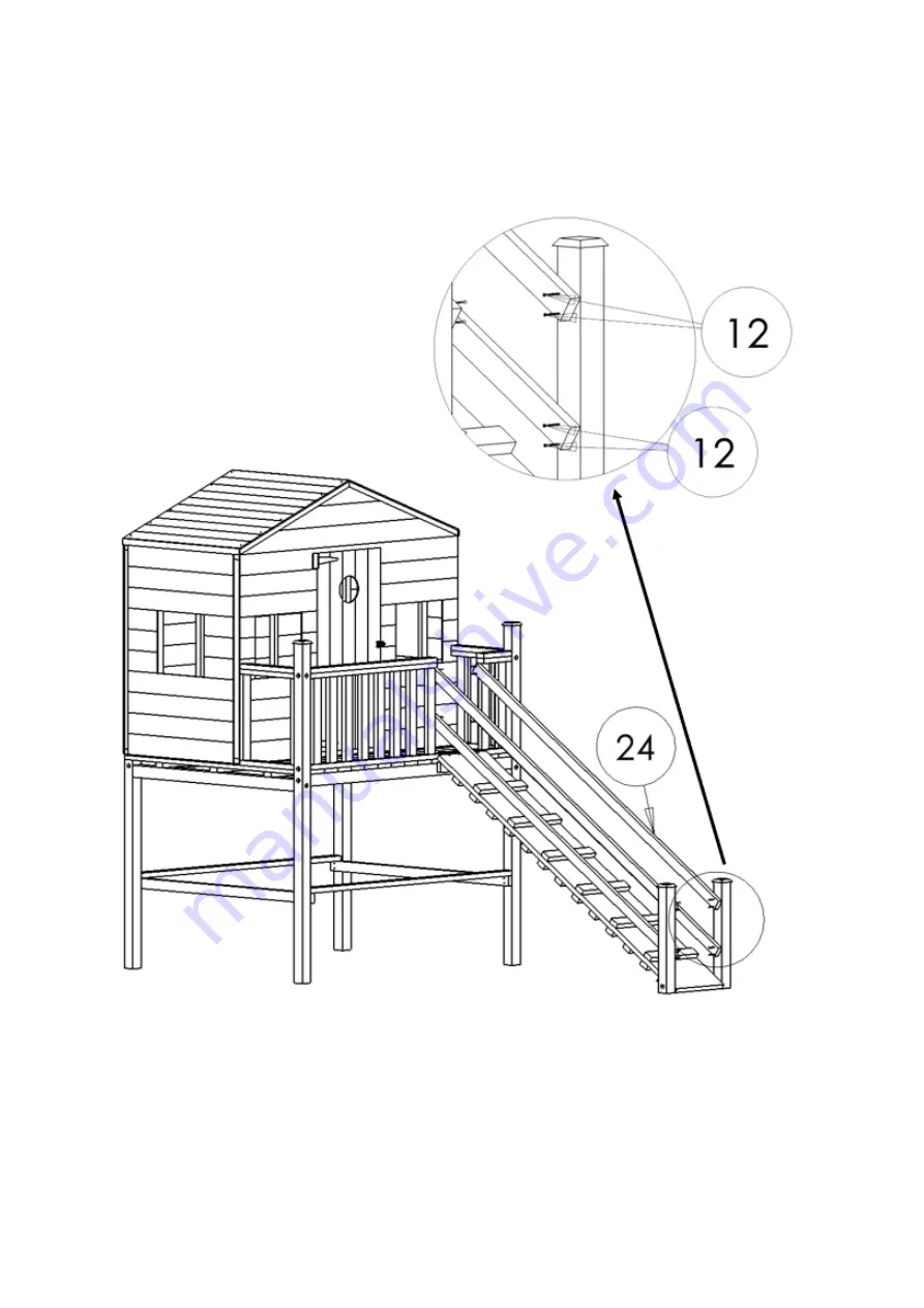 NI Climbing Frames Karlas Kingdom Instruction Manual Download Page 26