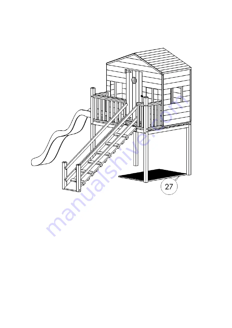 NI Climbing Frames Karlas Kingdom Instruction Manual Download Page 30