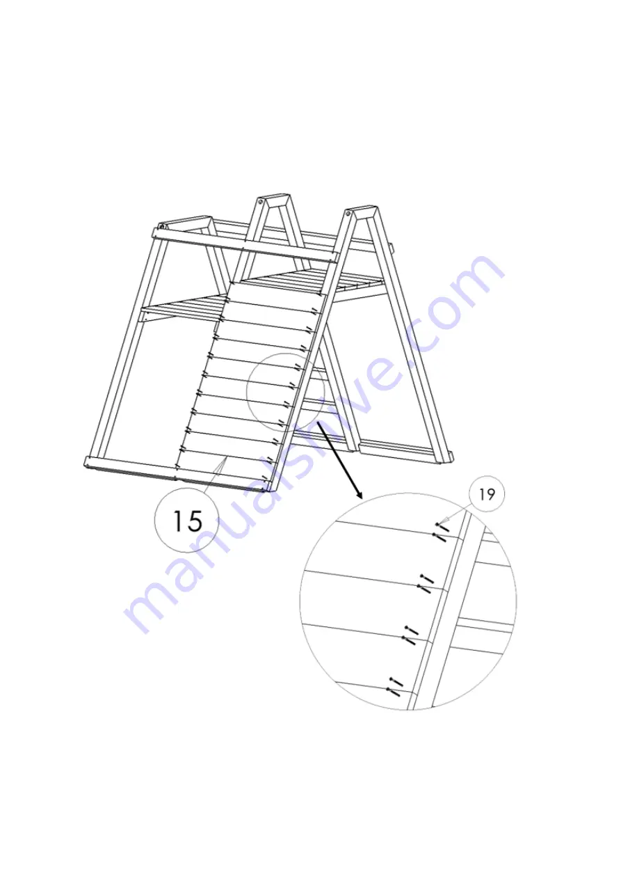 NI Climbing Frames Rocky's Climber Скачать руководство пользователя страница 20