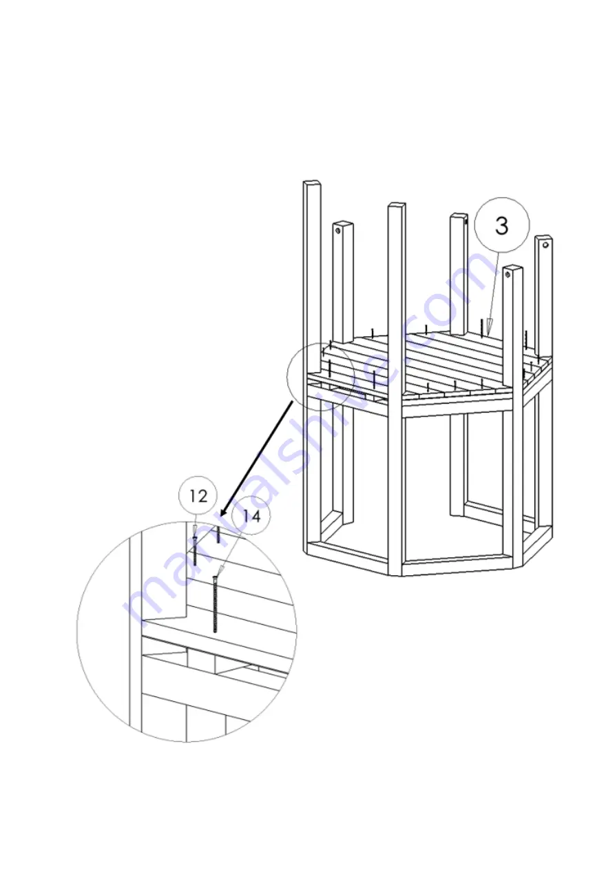 NI Climbing Frames Star Pillar Скачать руководство пользователя страница 11