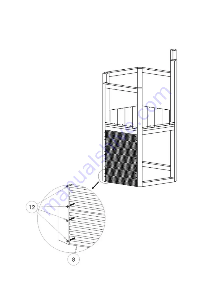 NI Climbing Frames Star Pillar Instruction Manual Download Page 16