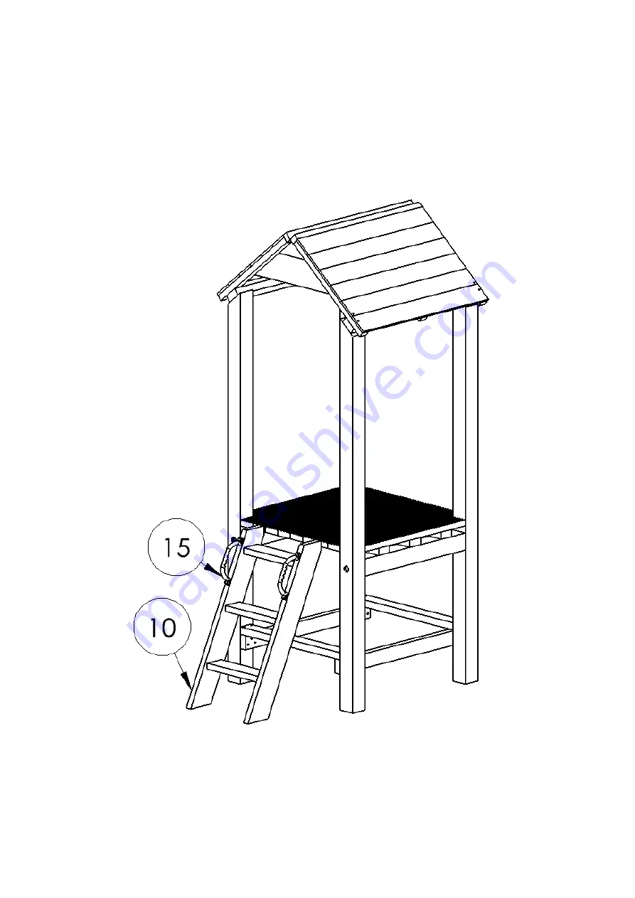 NI Climbing Frames The Gardensmith Instruction Manual Download Page 19