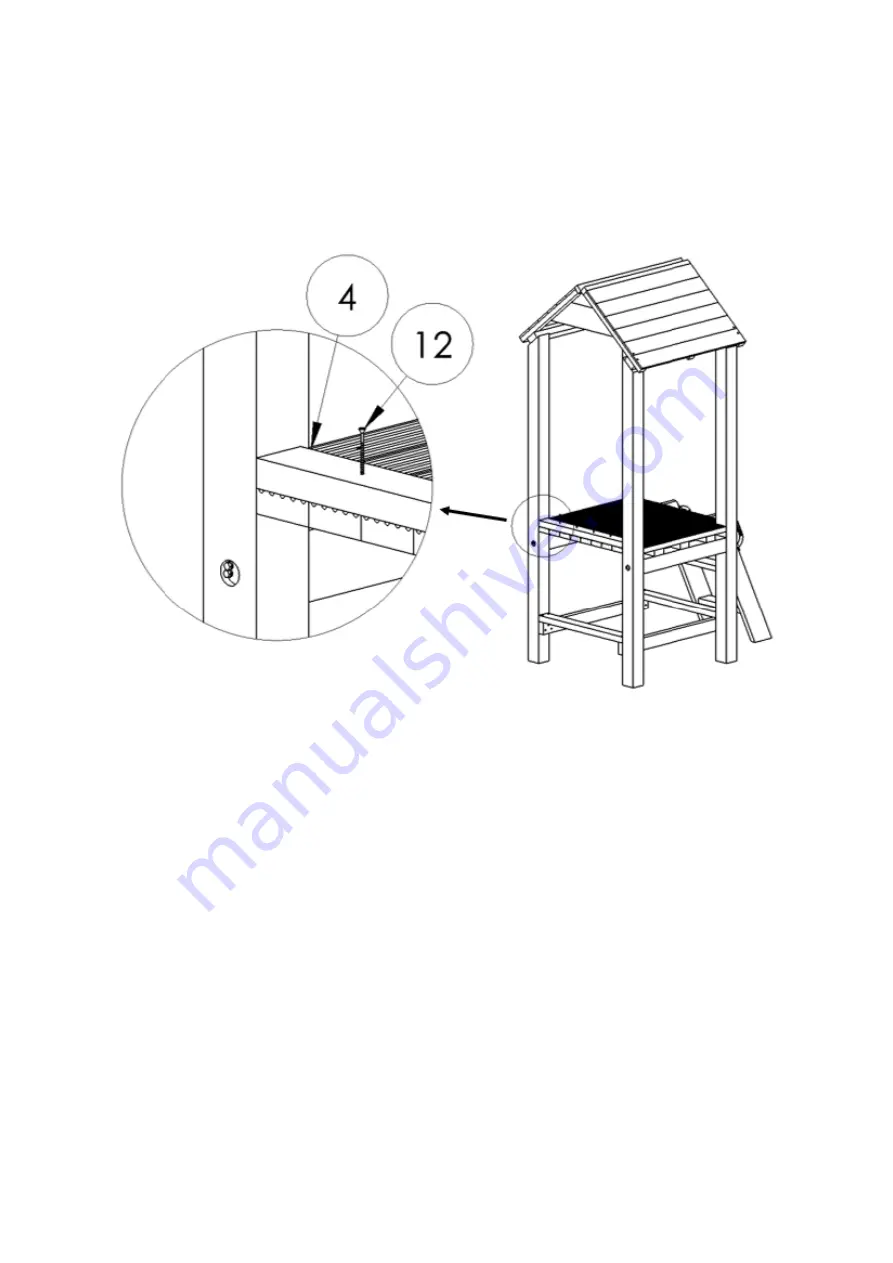 NI Climbing Frames The Gardensmith Скачать руководство пользователя страница 20