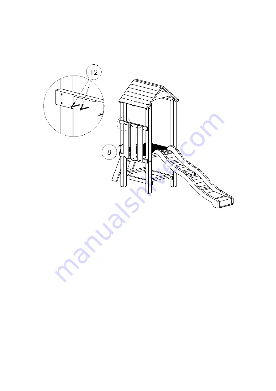 NI Climbing Frames The Gardensmith Instruction Manual Download Page 23