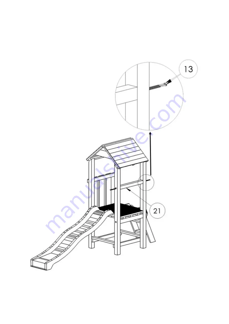 NI Climbing Frames The Gardensmith Скачать руководство пользователя страница 24