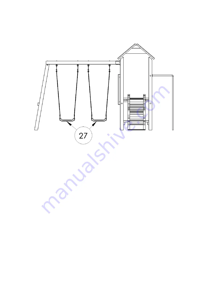 NI Climbing Frames The Gardensmith Instruction Manual Download Page 29