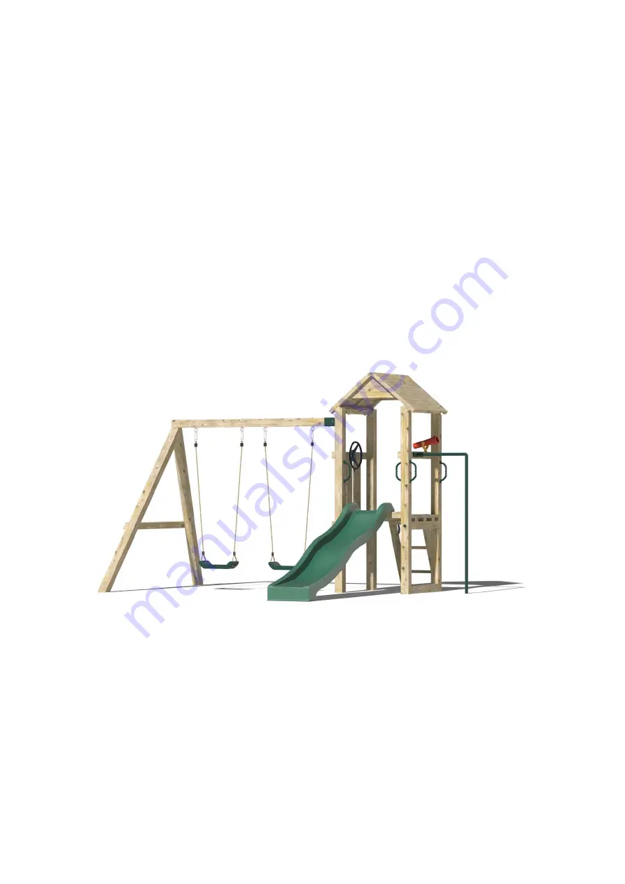 NI Climbing Frames The Gardensmith Скачать руководство пользователя страница 32