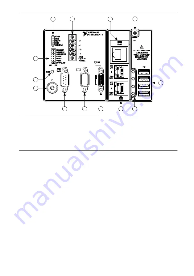 NI cRIO-9082 Getting Started Manual Download Page 6