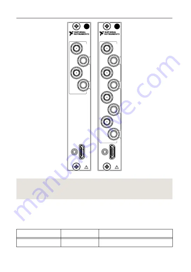 NI PXIe-5170R Calibration Procedure Download Page 11