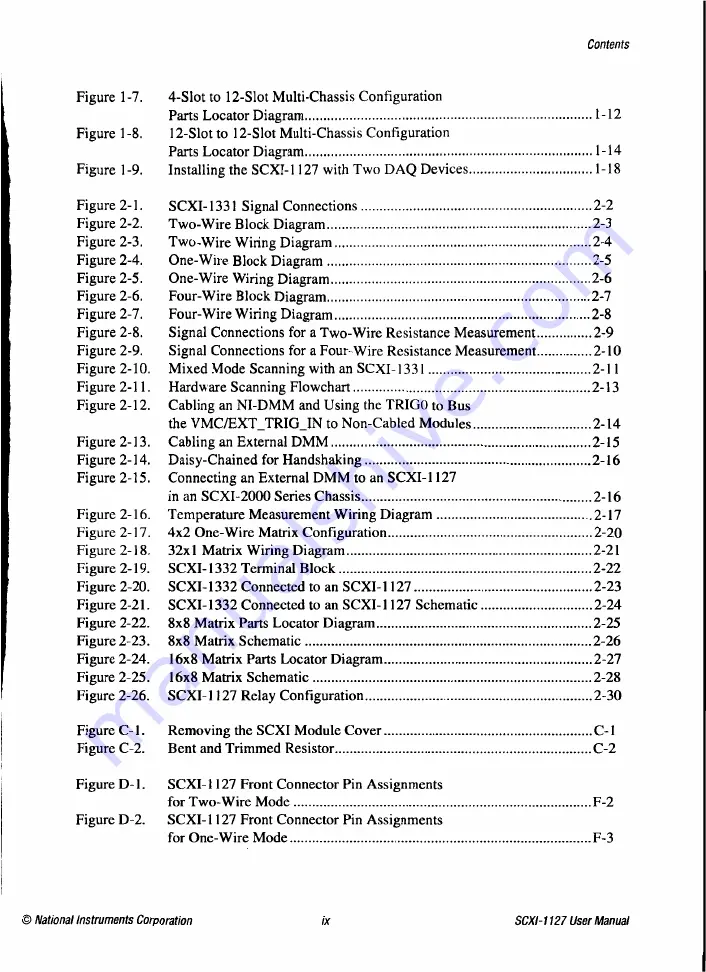 NI SCXI-1127 Скачать руководство пользователя страница 10