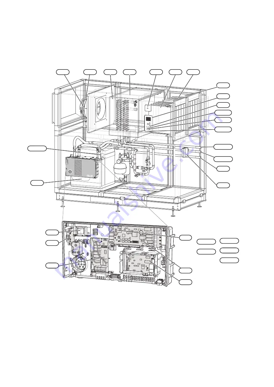 Nibe AirSite GreenMaster-HP 12 Series Installer Manual Download Page 16