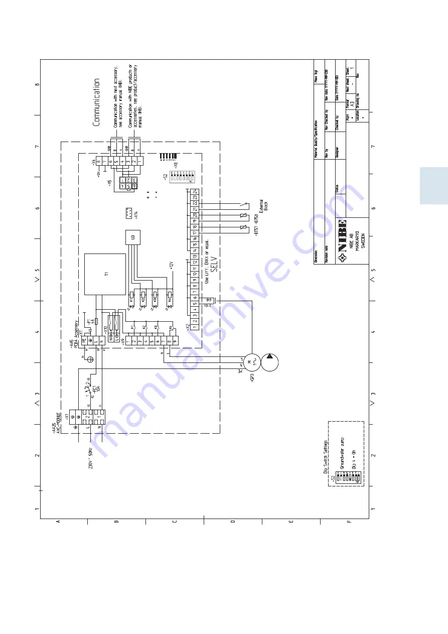 Nibe AXC 40 Installer Manual Download Page 25