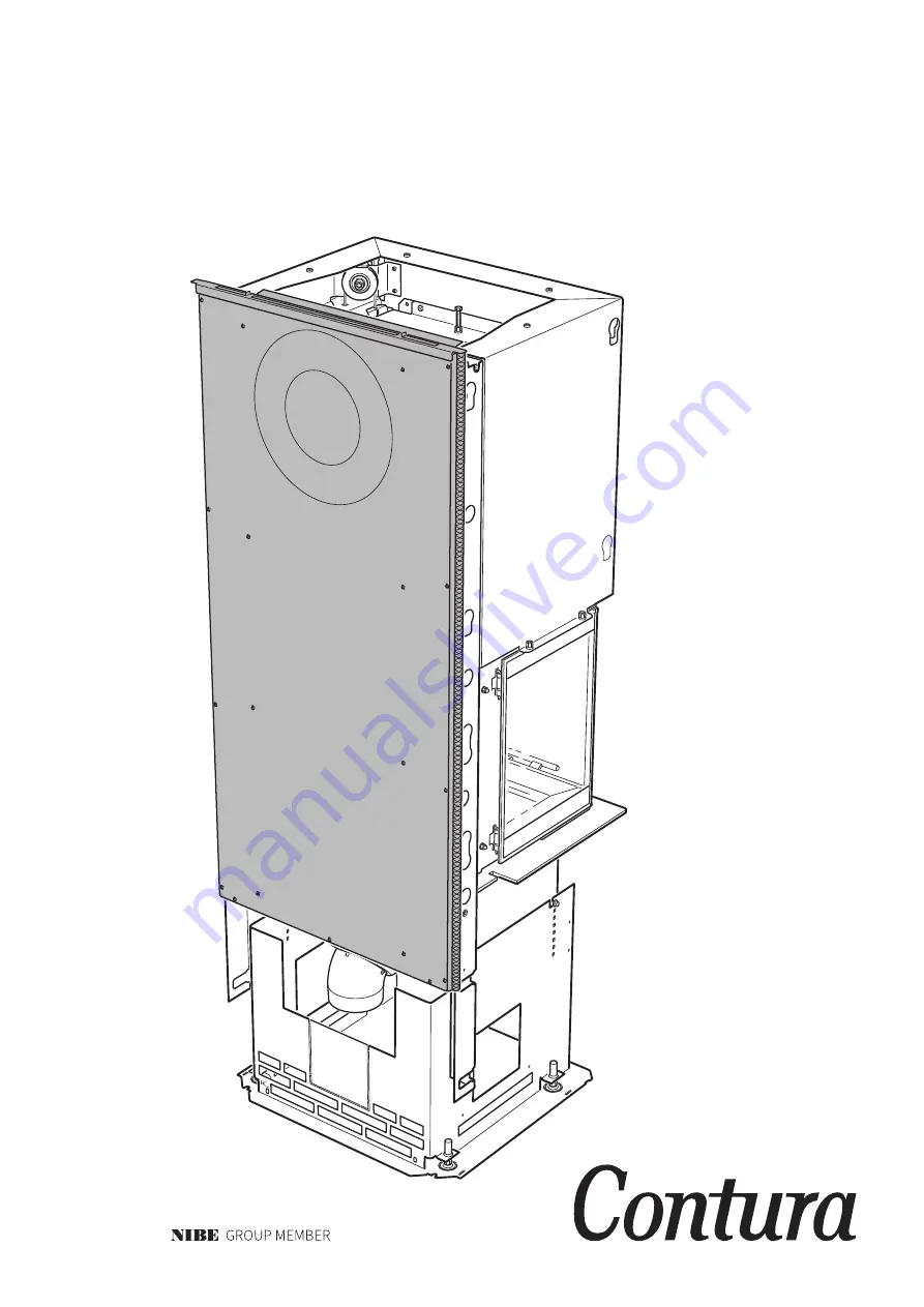 Nibe CONTURA Ci61 Installation Instruction Download Page 1