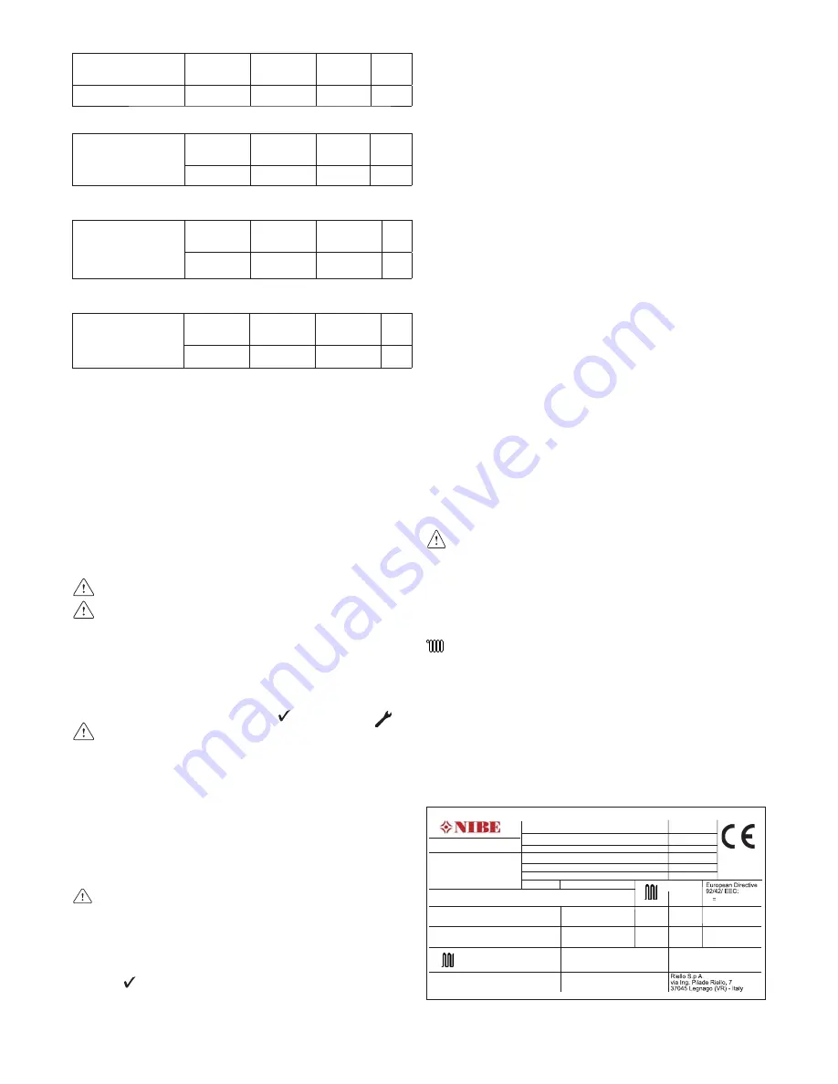 Nibe NIBE GBM 10-15 Installer And User Manual Download Page 72