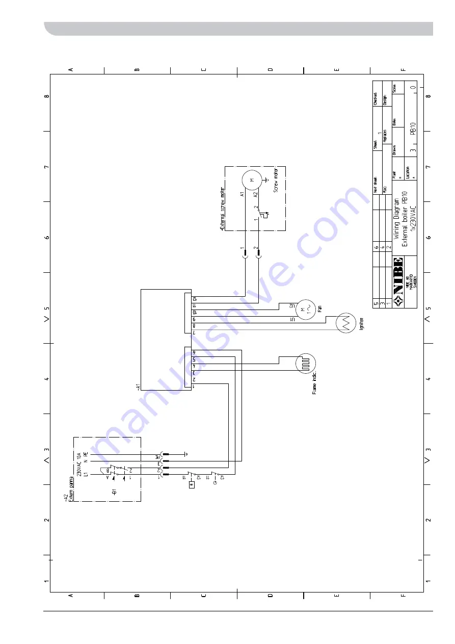 Nibe PB 10 Installation And Maintenance Instructions Manual Download Page 19