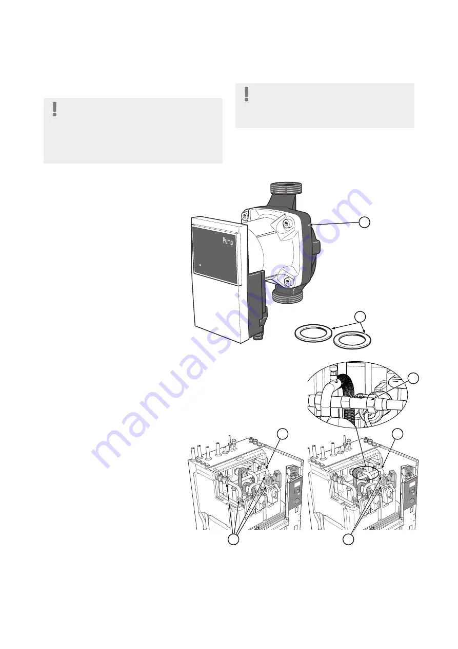 Nibe SPLIT Service Instruction Download Page 21