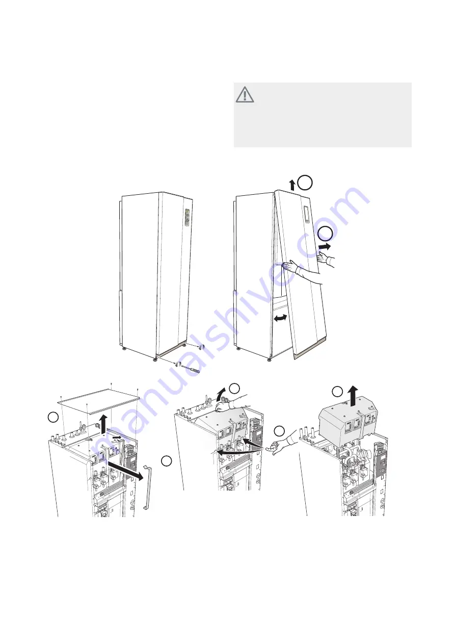 Nibe SPLIT Service Instruction Download Page 26