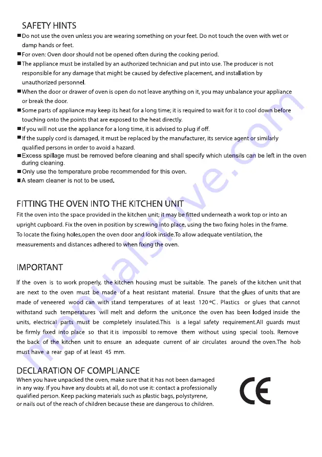 NIBELS HSMM 65 IX User Manual Download Page 4