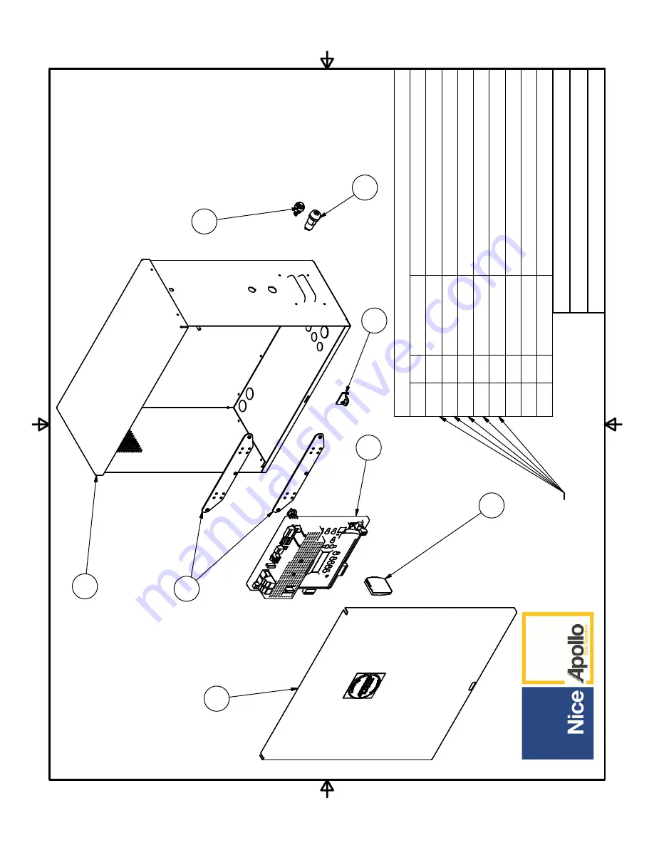 Nice Apollo CBOX1K Manual Download Page 44