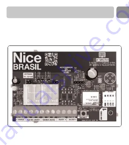 Nice DISCADOR SIM 1010GSM Скачать руководство пользователя страница 3