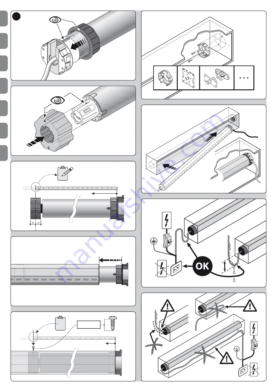 Nice E Star LA Instructions And Warnings For Installation And Use Download Page 46