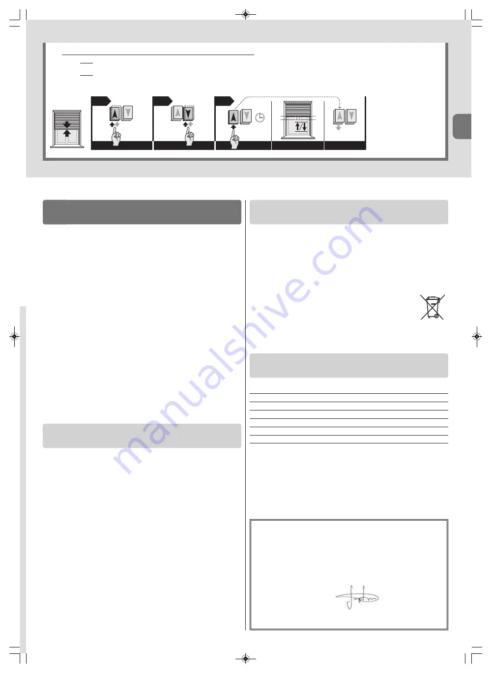 Nice E Star MP Instructions And Warnings For Installation And Use Download Page 13