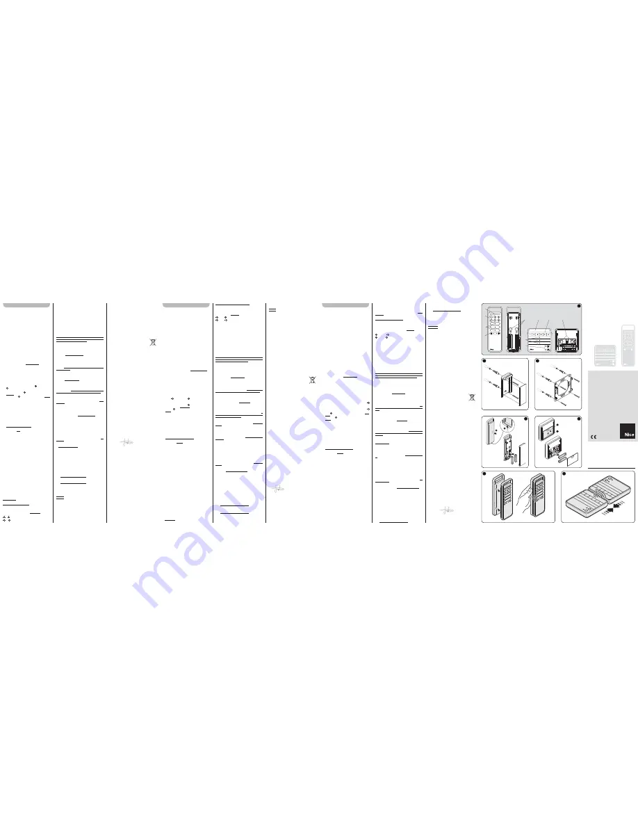 Nice Era P View Original Instructions Download Page 1