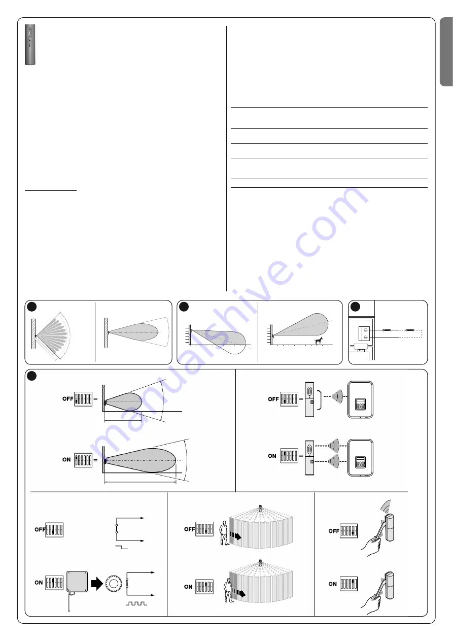 Nice HSCU1 Instructions And Warnings For Installation And Use Download Page 17