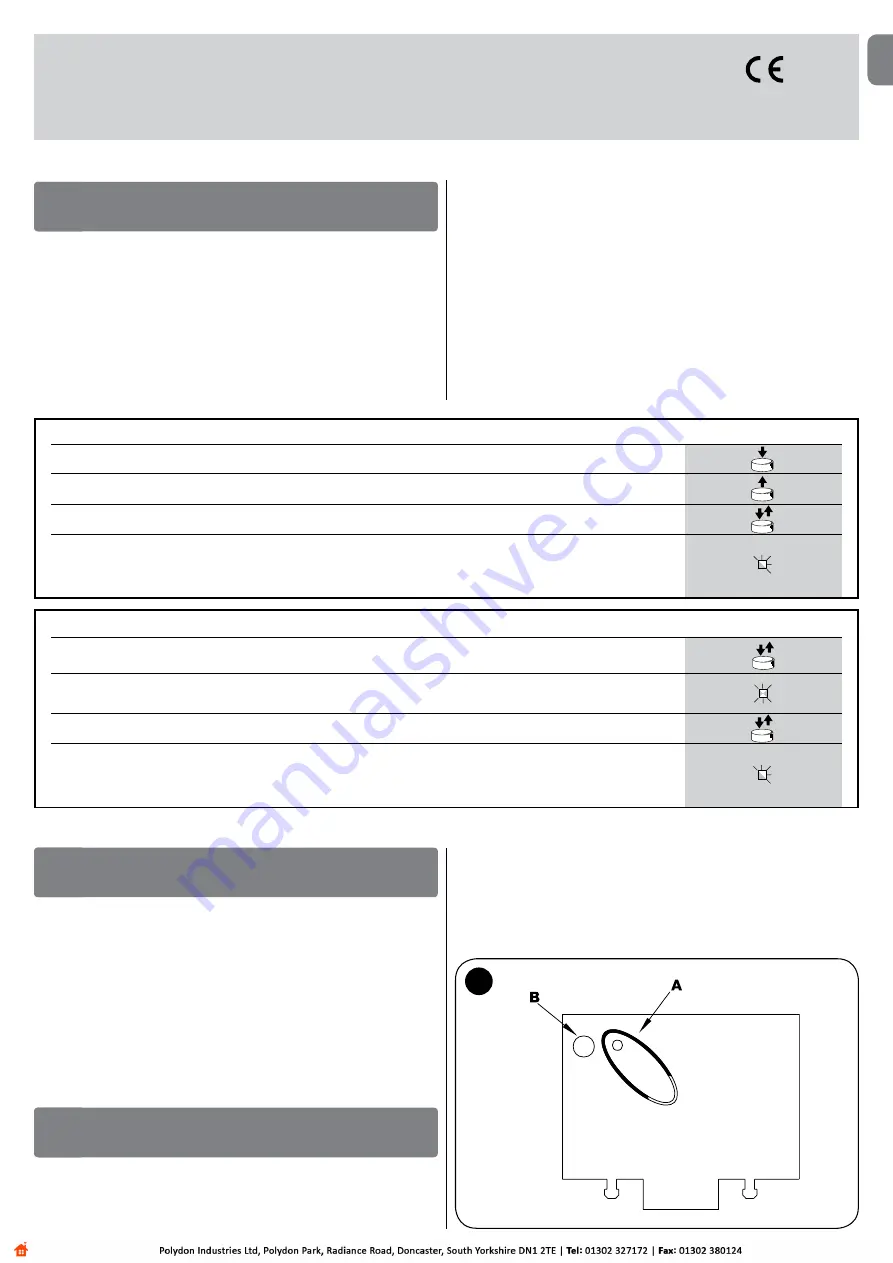 Nice MC424L Instructions And Warnings For Installation And Use Download Page 13