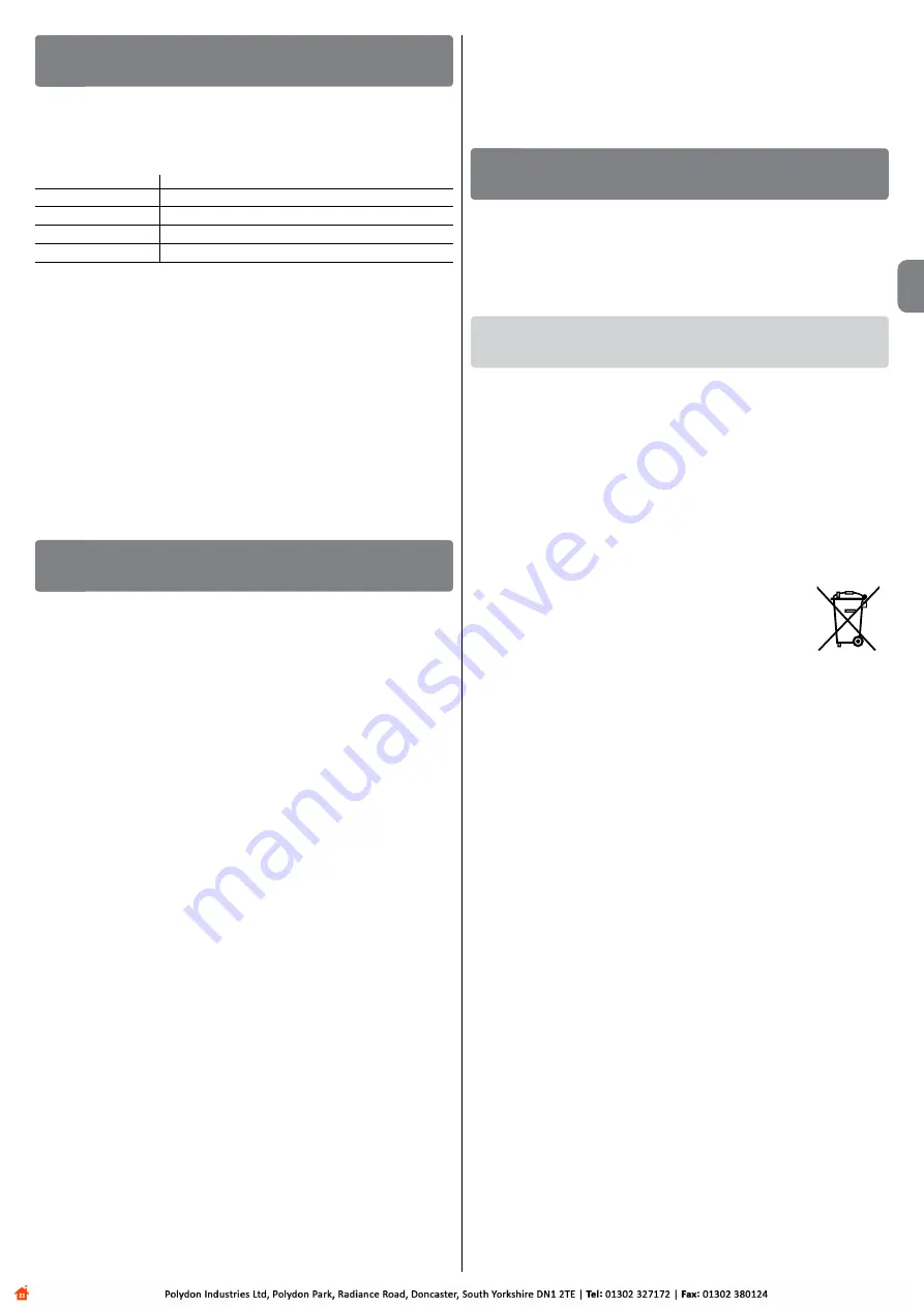 Nice MC424L Instructions And Warnings For Installation And Use Download Page 47