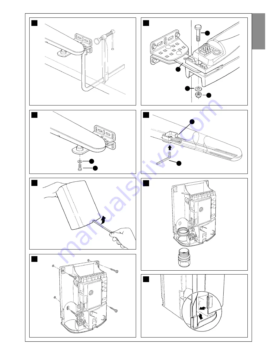 Nice MhouseKit WG20S Instructions And Warnings For Installation And Use Download Page 11