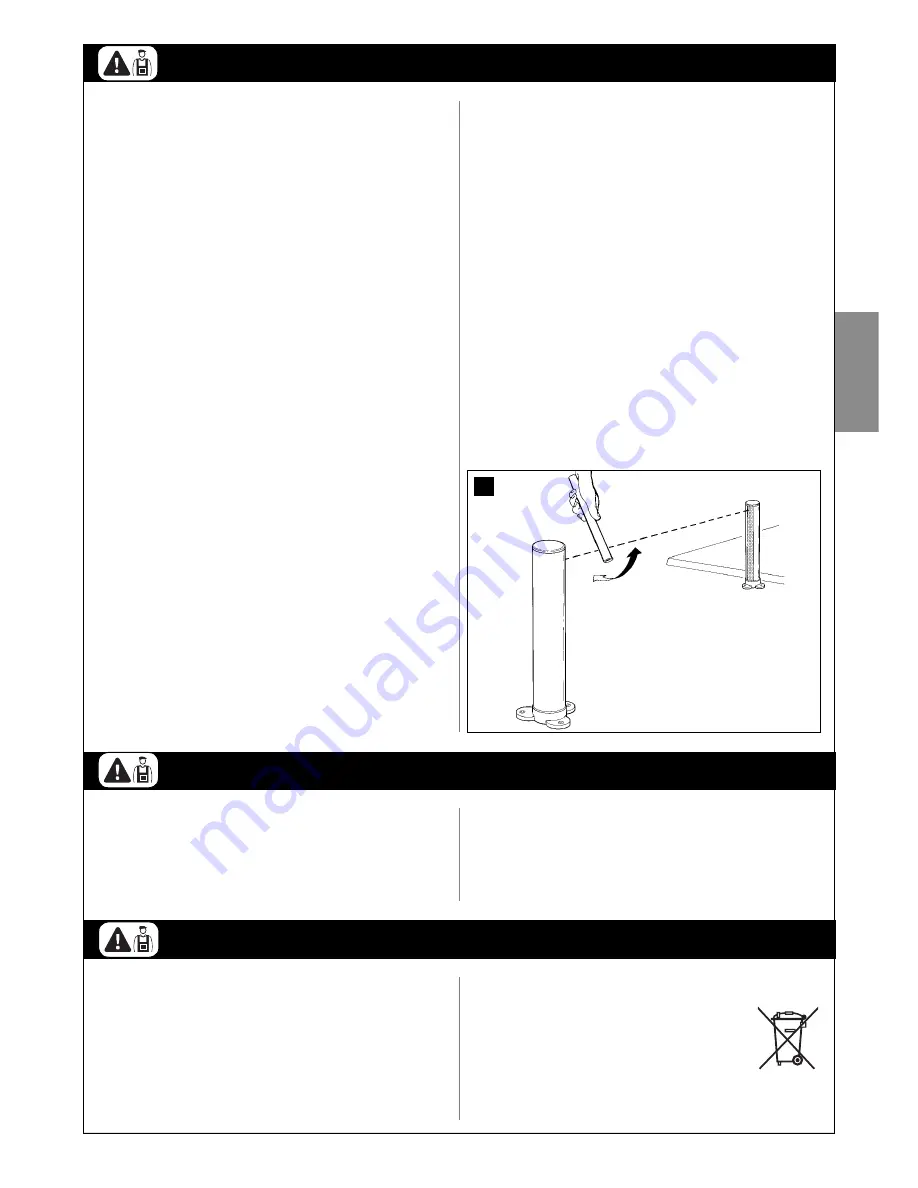 Nice MhouseKit WG20S Instructions And Warnings For Installation And Use Download Page 81