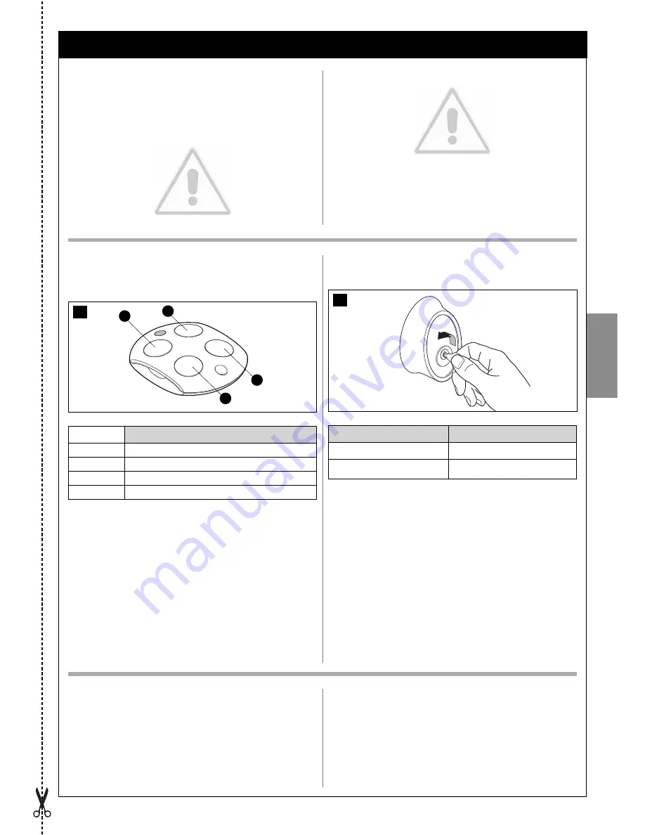 Nice MhouseKit WG20S Instructions And Warnings For Installation And Use Download Page 127