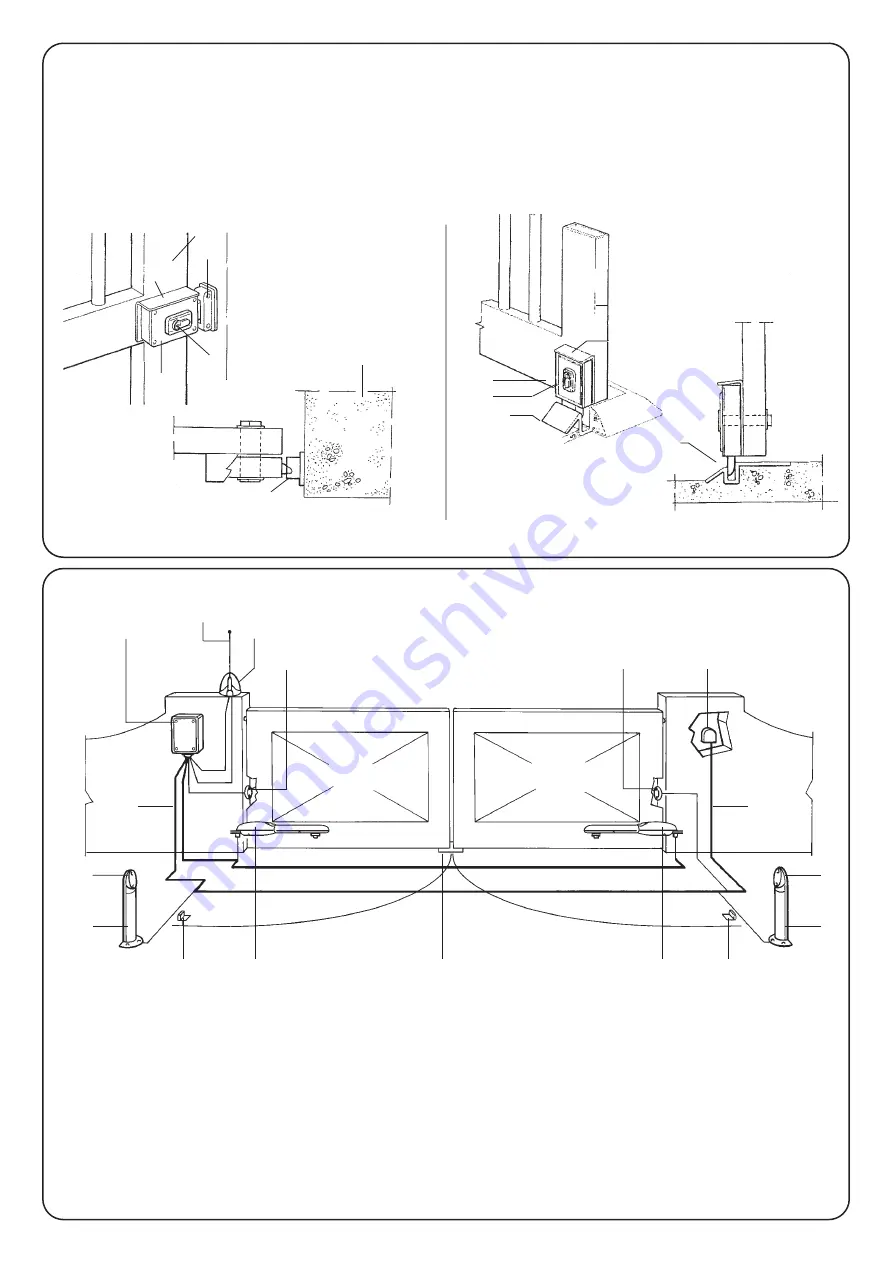 Nice Moby 4000 Series Instructions And Warnings For The Fitter Download Page 8