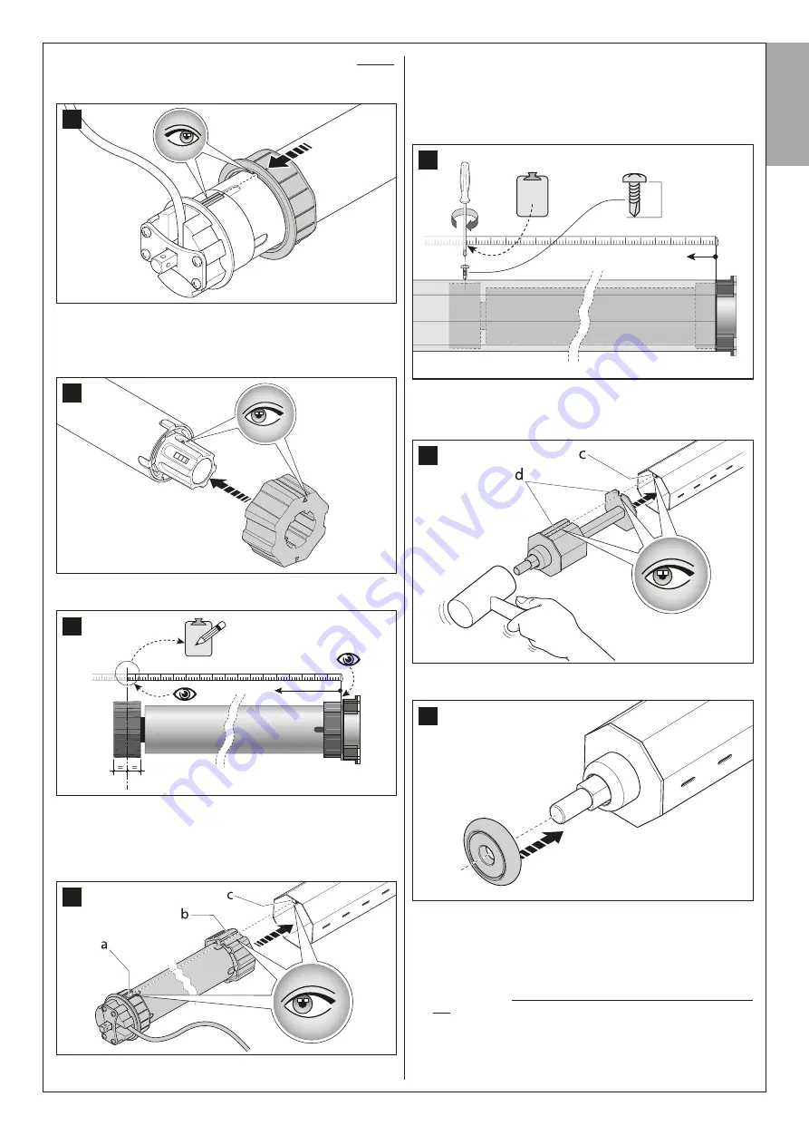 Nice RMEKIT AXS 3017 Instructions And Warnings For Installation And Use Download Page 7