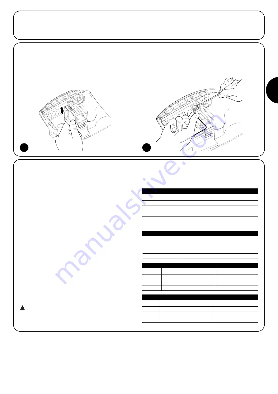 Nice SN6031 Instructions And Warnings For The Fitter Download Page 69