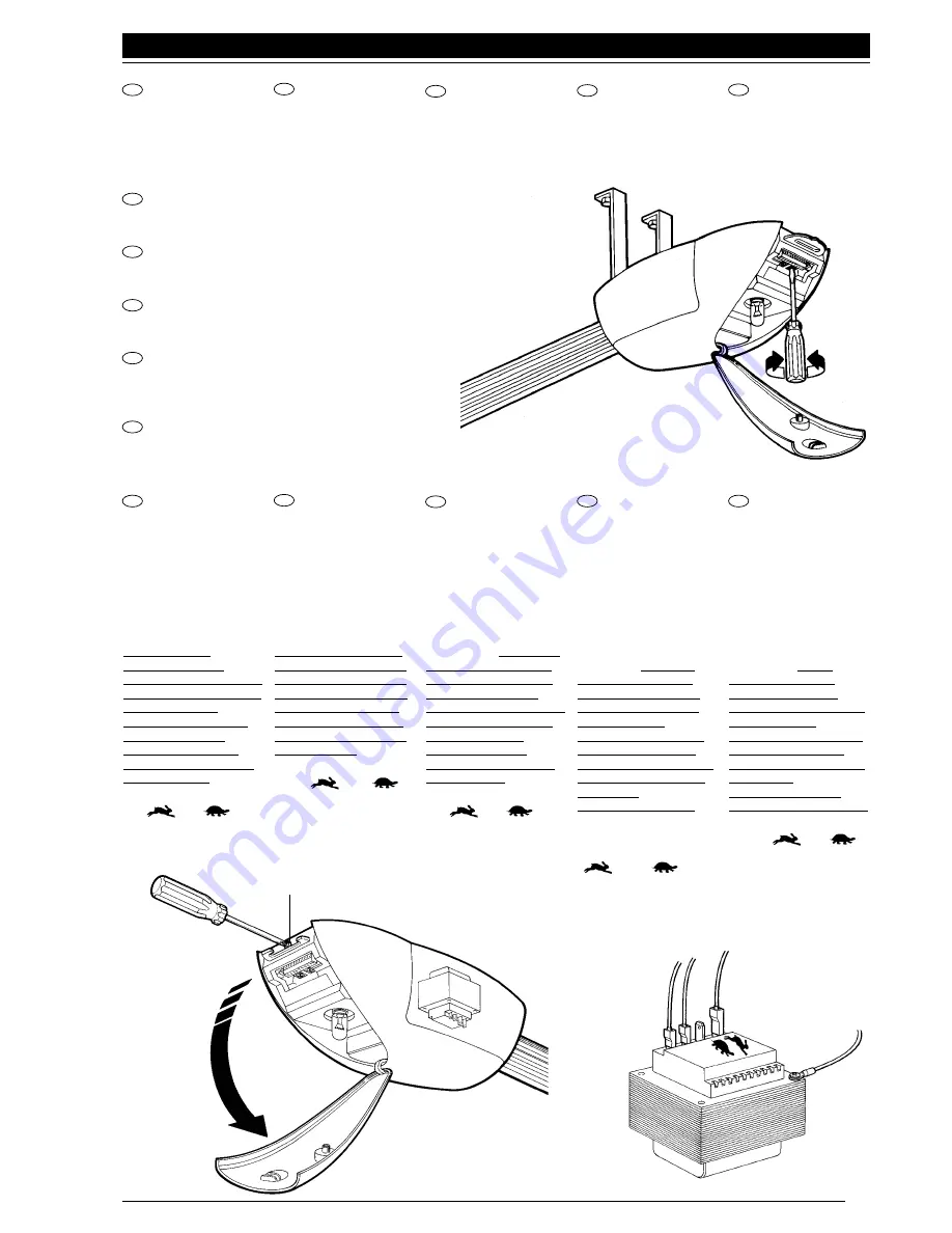 Nice Spider 6060 Instruction Manual Download Page 9