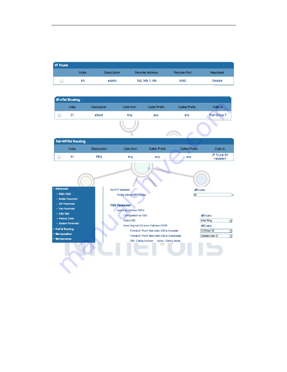 Nicherons FXO User Manual Download Page 50