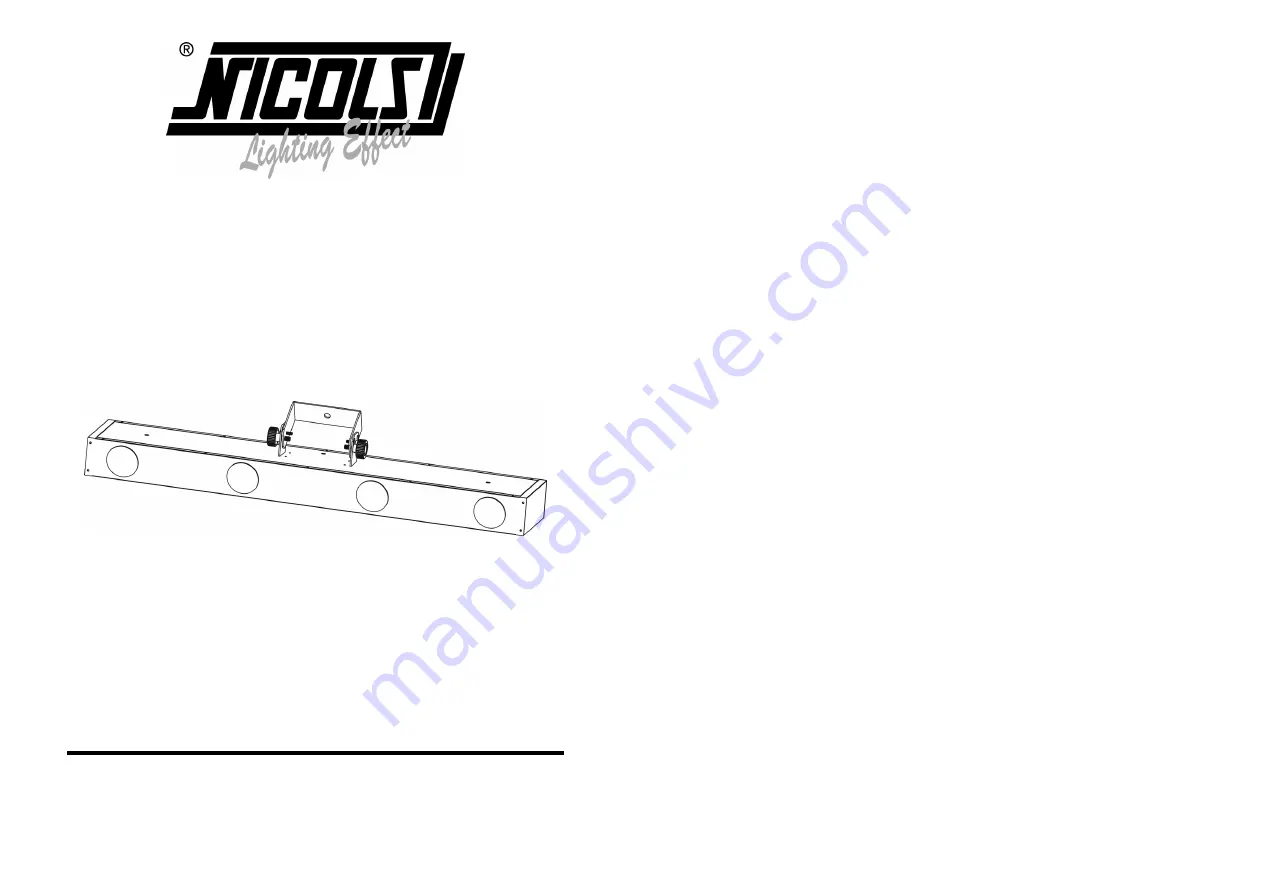 Nicols QUAD LED Скачать руководство пользователя страница 1