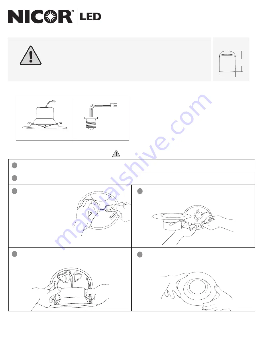 NICOR DCR56 Series Скачать руководство пользователя страница 1