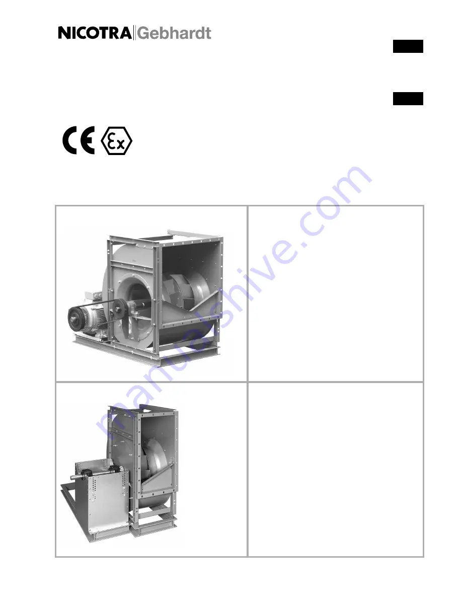 Nicotra RER 0200-2G Operating Instructions Manual Download Page 1