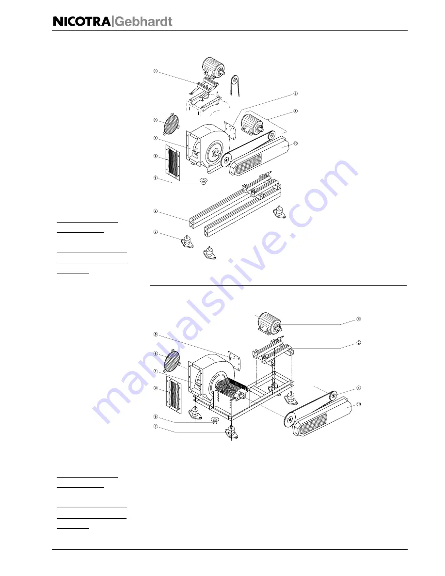 Nicotra RER 0200-2G Operating Instructions Manual Download Page 45