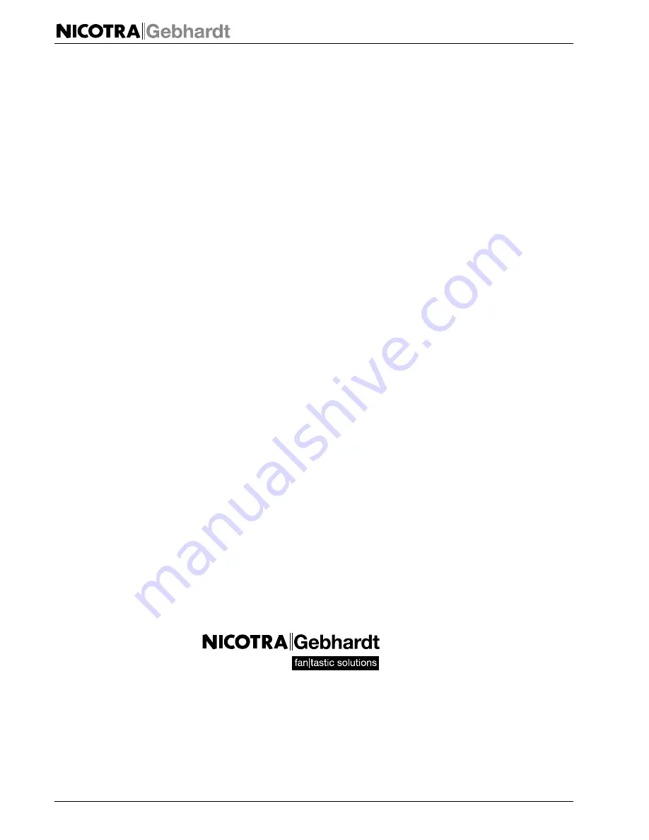 Nicotra RER 0200-2G Operating Instructions Manual Download Page 64